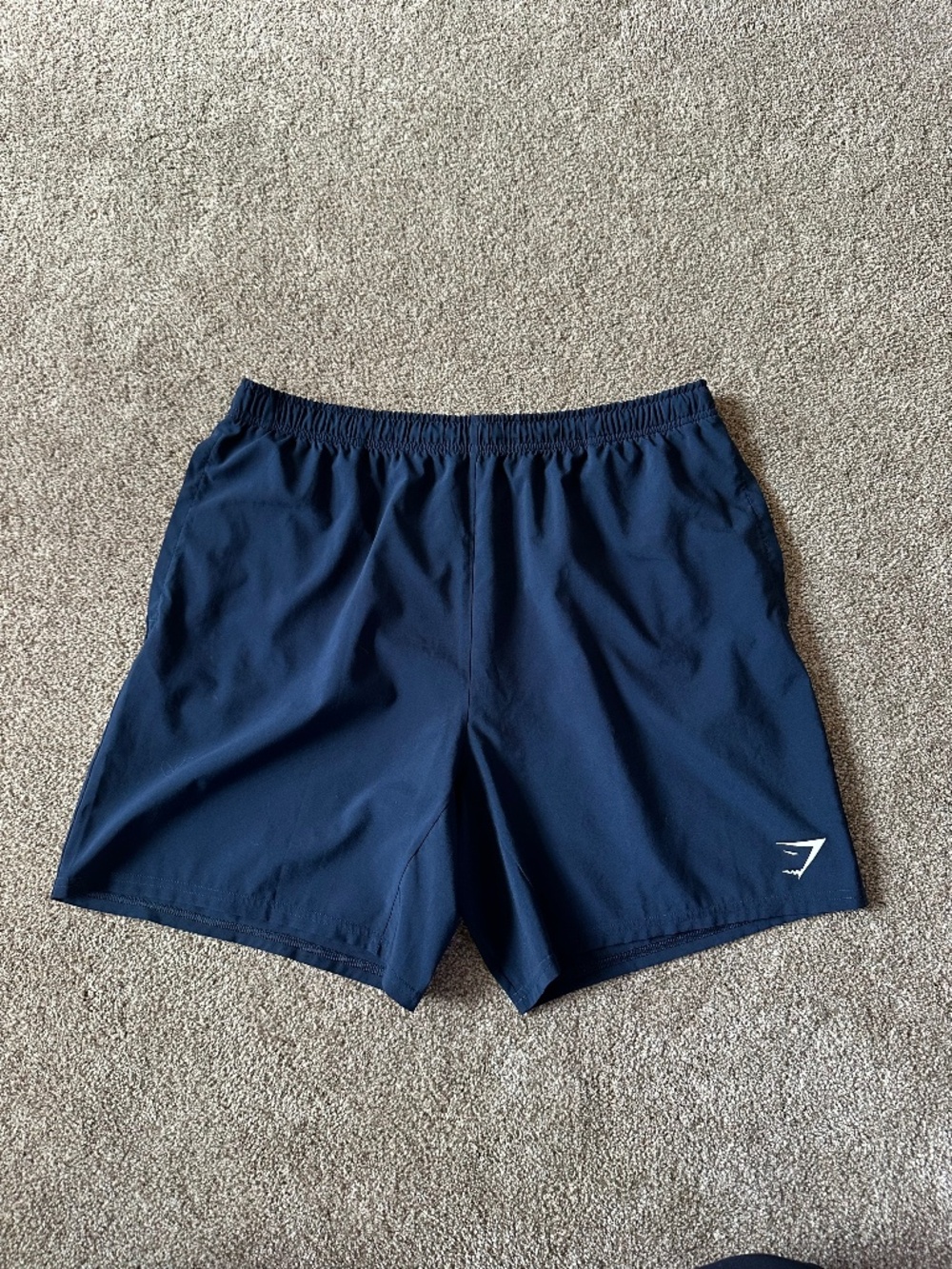 Gymshark Navy Blue Athletic Running Shorts Gym XXL